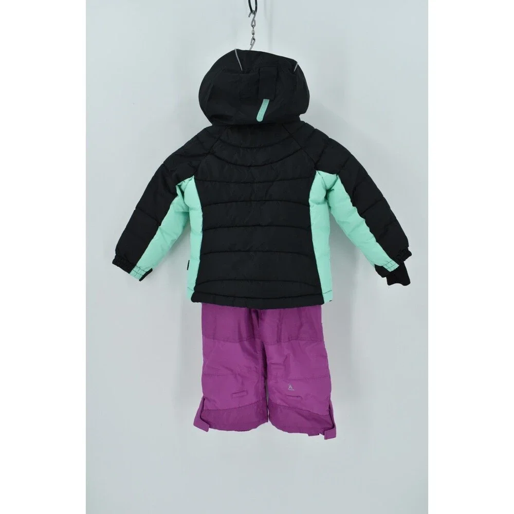 Kamik Size 3 Girls Aayla Jacket Storm Bibs Snowsuit NWT Orchid Mint